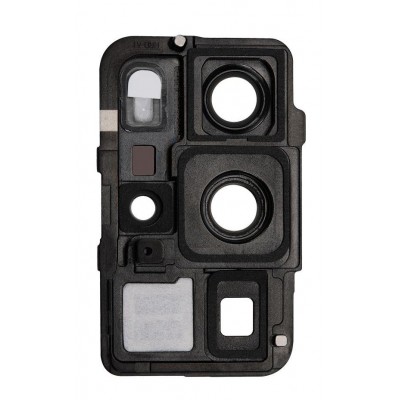 Camera Lens Glass With Frame For Huawei P40 Pro Blue By - Maxbhi Com