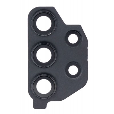 Camera Lens Glass With Frame For Samsung Galaxy A32 5g Black By - Maxbhi Com