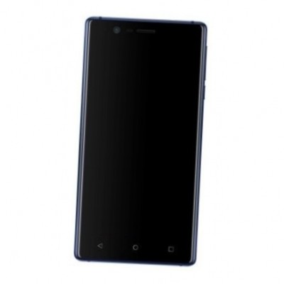 Camera Lens Glass with Frame for Nokia 2 Black