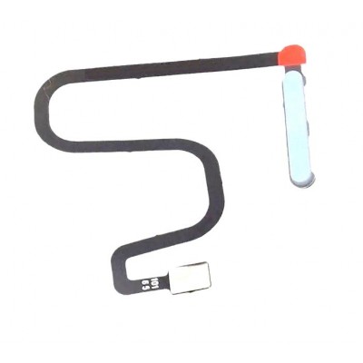 Fingerprint Sensor Flex Cable For Oukitel C32 Blue By - Maxbhi Com