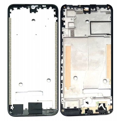 Lcd Frame Middle Chassis For Oukitel C32 White By - Maxbhi Com