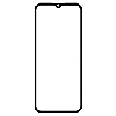 Replacement Front Glass For Oukitel Wp28 White By - Maxbhi Com