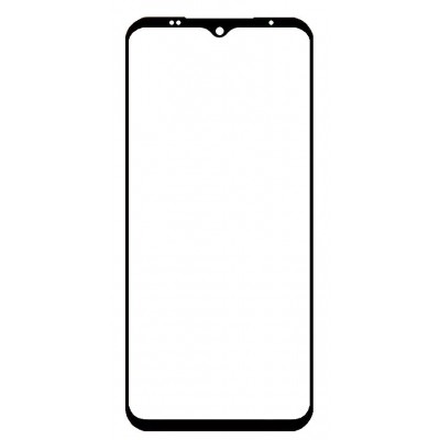 Replacement Front Glass For Ulefone Armor X13 Black By - Maxbhi Com