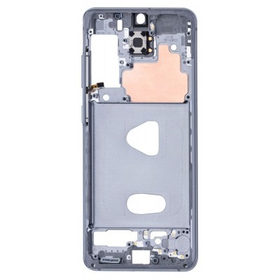 Lcd Frame Middle Chassis For Samsung Galaxy S20 5g Grey By - Maxbhi Com