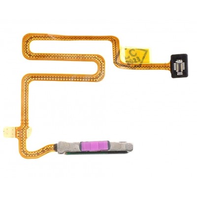 Fingerprint Sensor Flex Cable For Oppo A54 5g Black By - Maxbhi Com