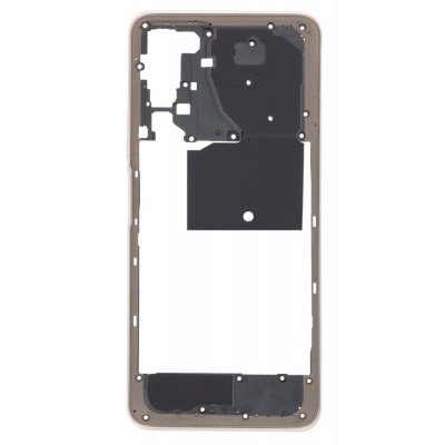 Middle Frame Ring Only For Huawei P Smart 2021 Gold By - Maxbhi Com