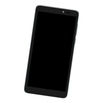 Camera Lens Glass with Frame for Nokia C2 2nd Edition Black