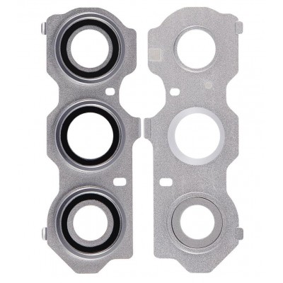 Camera Lens Glass With Frame For Samsung Galaxy M54 White By - Maxbhi Com