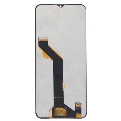 Lcd With Touch Screen For Tcl 406 White By - Maxbhi Com