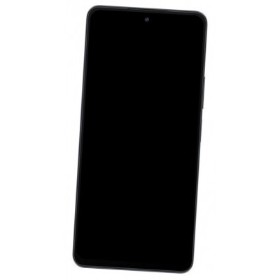 Lcd Frame Middle Chassis For Vivo Iqoo Z7x Black By - Maxbhi Com