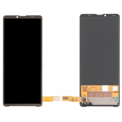 Lcd With Touch Screen For Sony Xperia 10 V White By - Maxbhi Com