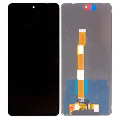 Lcd With Touch Screen For Vivo Iqoo Z7x Black By - Maxbhi Com