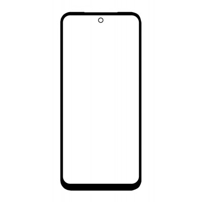 Replacement Front Glass For Nokia Xr21 White By - Maxbhi Com