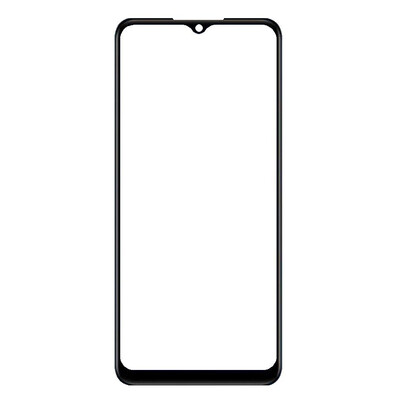 Replacement Front Glass For Vivo Iqoo Z7i Black By - Maxbhi Com