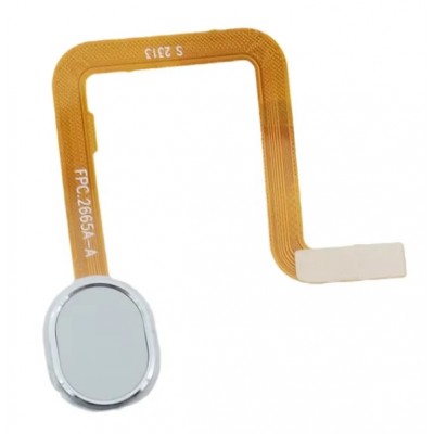 Fingerprint Sensor Flex Cable For Oukitel C33 Blue By - Maxbhi Com