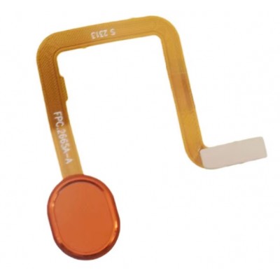 Fingerprint Sensor Flex Cable For Oukitel C33 Orange By - Maxbhi Com