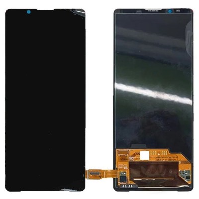 Lcd With Touch Screen For Sony Xperia 5 V Black By - Maxbhi Com