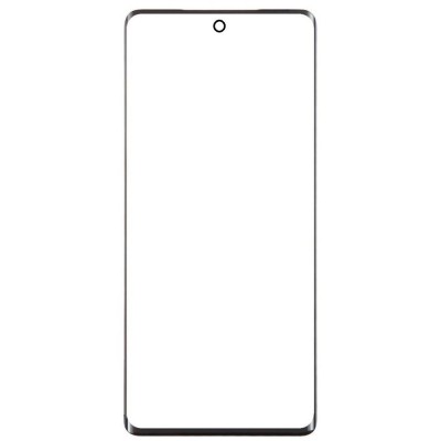 Replacement Front Glass For Vivo S17e Black By - Maxbhi Com
