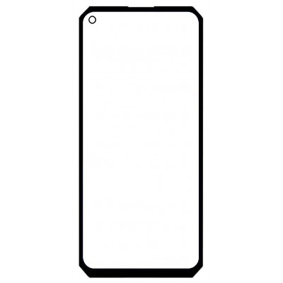 Replacement Front Glass For Unihertz Tank White By - Maxbhi Com