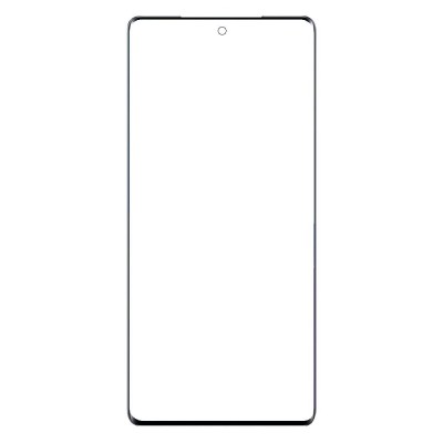 Replacement Front Glass For Vivo Y78 5g Black By - Maxbhi Com