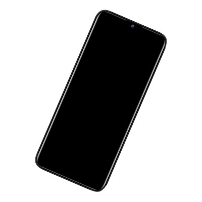 Camera Lens Glass with Frame for Oukitel C33 Blue