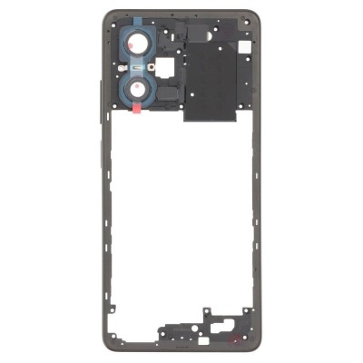 Middle Frame Ring Only For Xiaomi Poco X5 Pro 5g Black By - Maxbhi Com