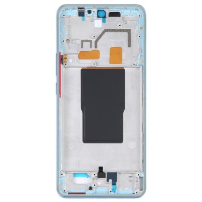 Lcd Frame Middle Chassis For Xiaomi 12t Pro 5g Blue By - Maxbhi Com