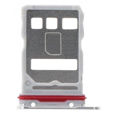 Sim Card Holder Tray For Huawei Mate 50 Pro Silver - Maxbhi Com