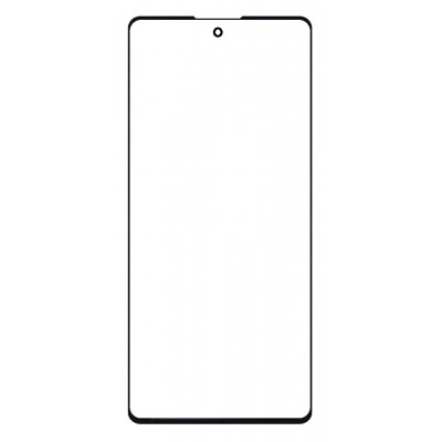 Replacement Front Glass for Lava Agni 2 5G - Purple by Maxbhi.com