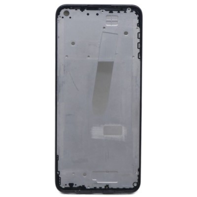 Lcd Frame Middle Chassis For Realme Narzo 50 Black By - Maxbhi Com