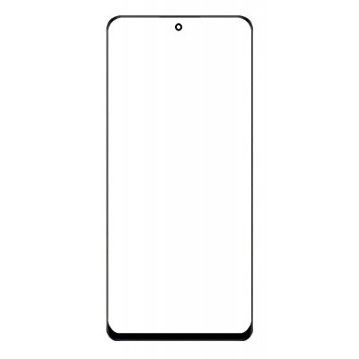 Replacement Front Glass For Tecno Camon 18 Premier Black By - Maxbhi Com