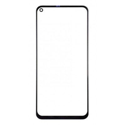 Replacement Front Glass For Xiaomi Redmi Note 9 5g Grey By - Maxbhi Com