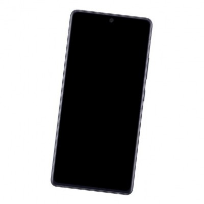 Camera Lens Glass with Frame for Samsung Galaxy A Quantum Black