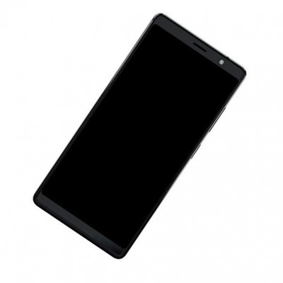 Camera Lens Glass with Frame for BlackBerry Evolve White