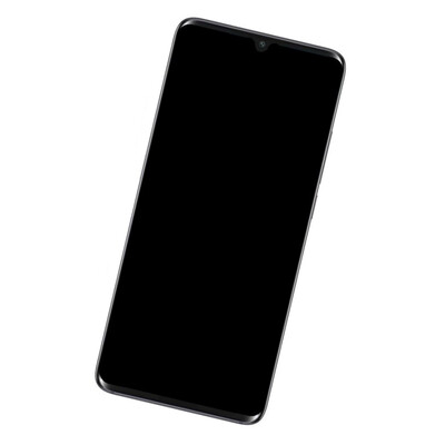Camera Lens Glass with Frame for TCL 10 Pro Black