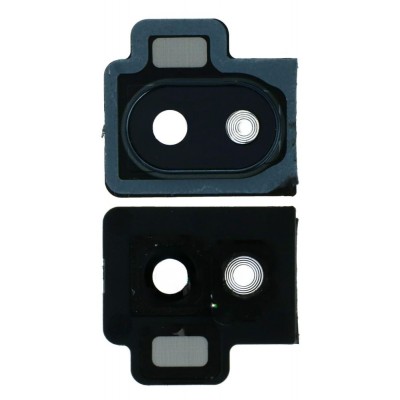 Camera Lens Glass with Frame for LG Stylo 5 Black