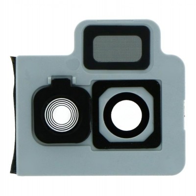 Camera Lens Glass With Frame For Lg Stylo 5 White By - Maxbhi Com