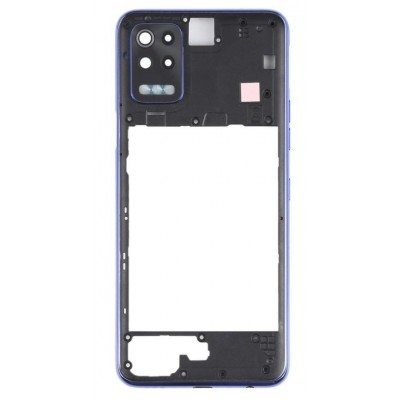 Middle Frame Ring Only For Lg Q52 Black By - Maxbhi Com