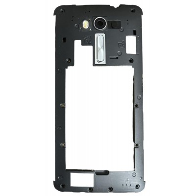 Middle Frame Ring Only For Asus Zenfone 2 Laser Ze500kl White By - Maxbhi Com