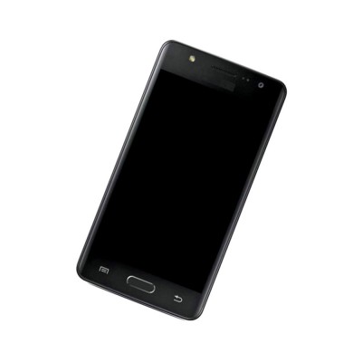 Camera Lens Glass with Frame for Samsung Z4 Black