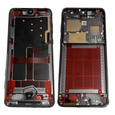 Lcd Frame Middle Chassis For Huawei P60 Violet By - Maxbhi Com
