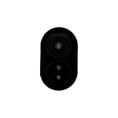 Camera Lens Glass With Frame For Oppo A38 White By - Maxbhi Com