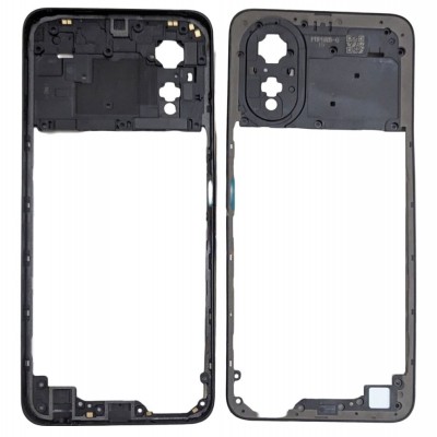 Middle Frame Ring Only For Oppo A38 White By - Maxbhi Com