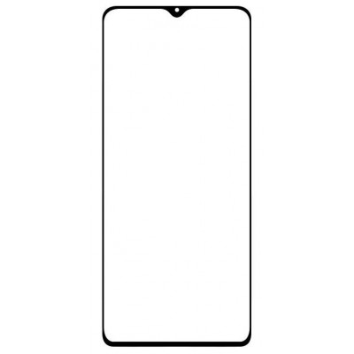 Replacement Front Glass For Realme 6i Global Black By - Maxbhi Com