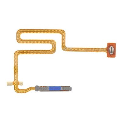 Fingerprint Sensor Flex Cable For Realme 9i Blue By - Maxbhi Com