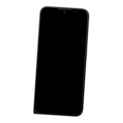 Camera Lens Glass with Frame for Motorola Defy 2021 Black