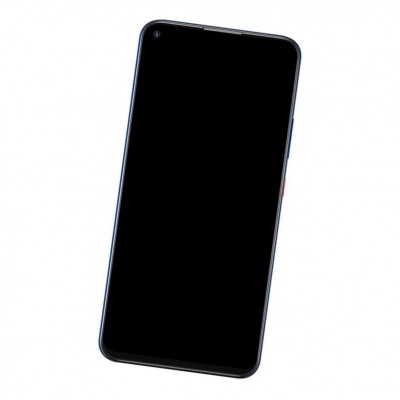 Camera Lens Glass with Frame for ZTE Blade V2020 5G White