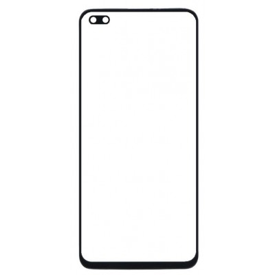 Replacement Front Glass For Realme 6 Pro White By - Maxbhi Com