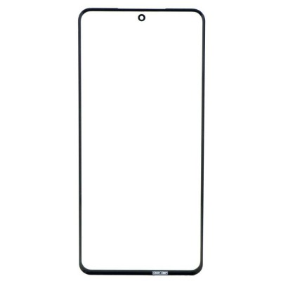 Replacement Front Glass For Realme Narzo N55 Black By - Maxbhi Com
