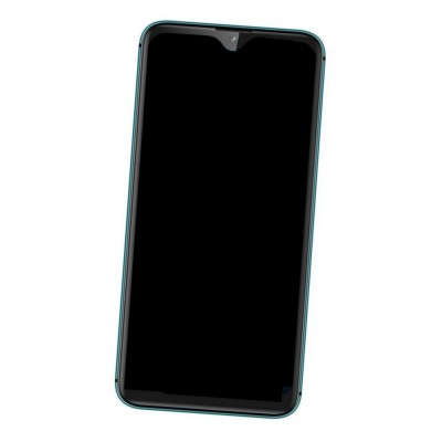 Camera Lens Glass with Frame for LG W30 Plus Green